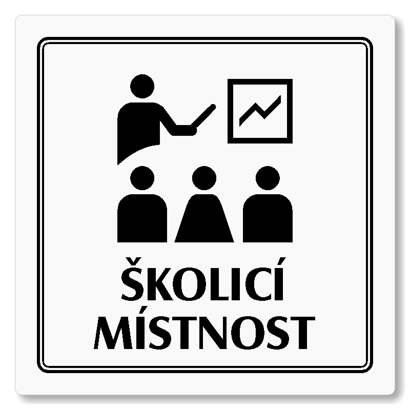 Školicí místnost, 148x148mm, bílá, Utah